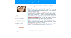 Desktop Screenshot of mastoplastica-croazia.com